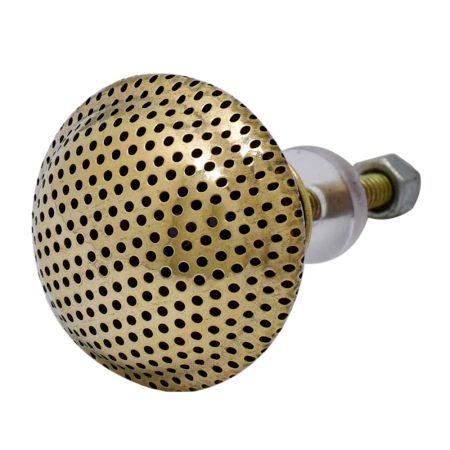 Round Brass Net Cabinet Knobs